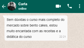 Aluna do curso