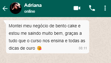 Aluna do curso